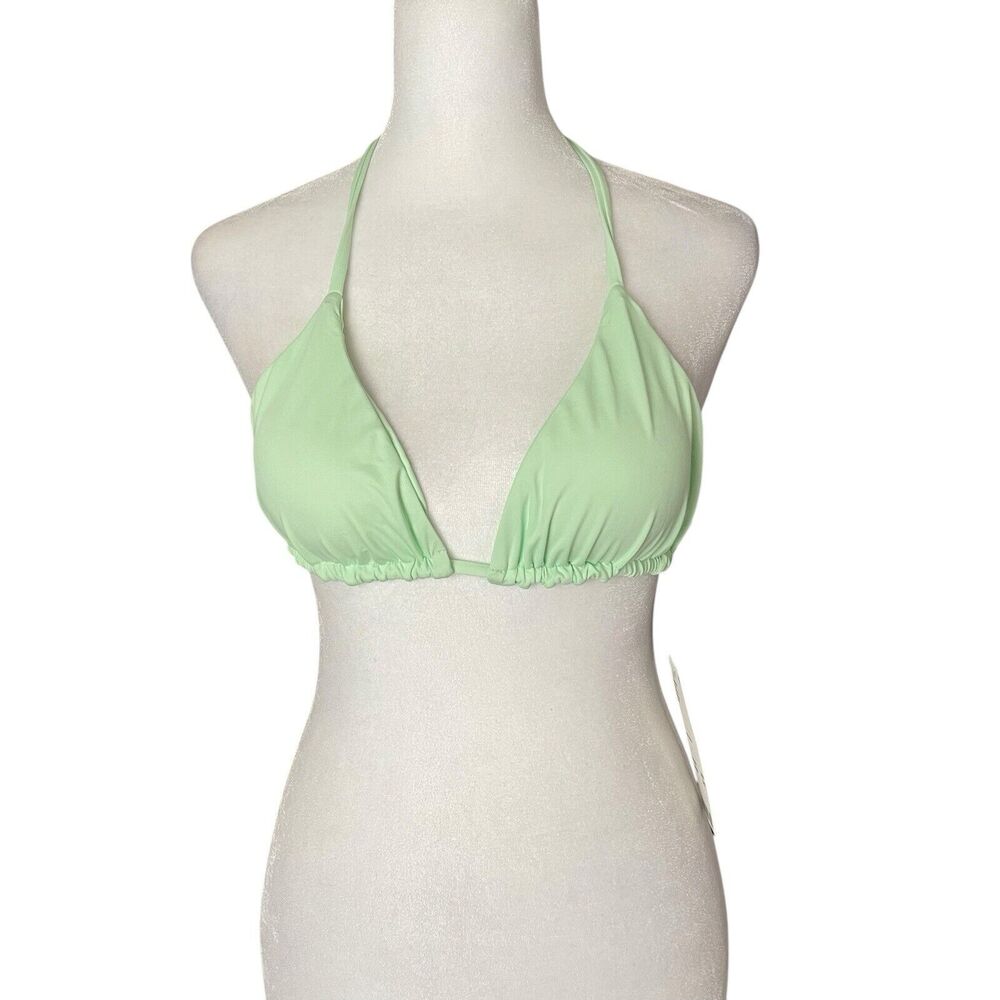 Out From Under Large Bikini Top Urban Outfitters Mint Green Halter NWT